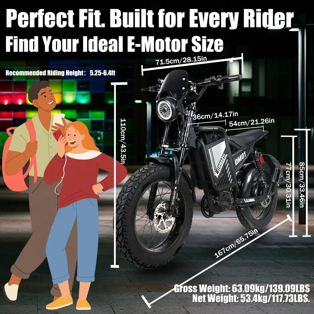 DM01 Motor Electric Bicycle.