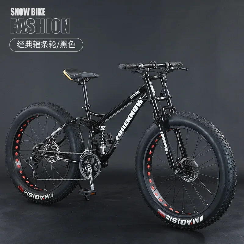 26inch Aluminum Alloy 4.0 Fat Bicycles Mountain Fat Bike.