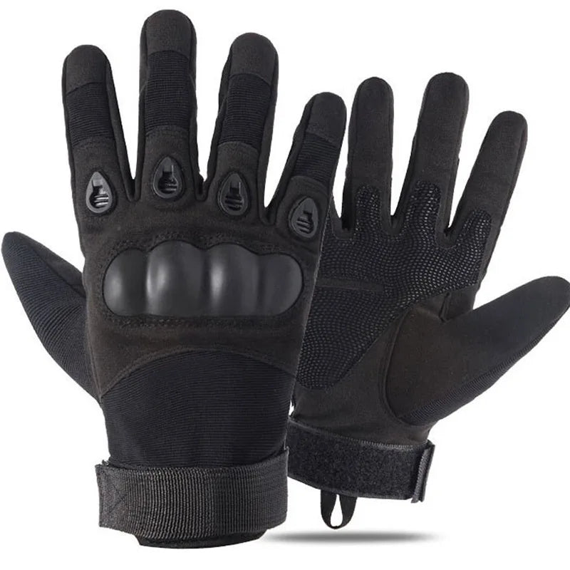 Tactical Hard Knuckle Half finger Gloves Men's