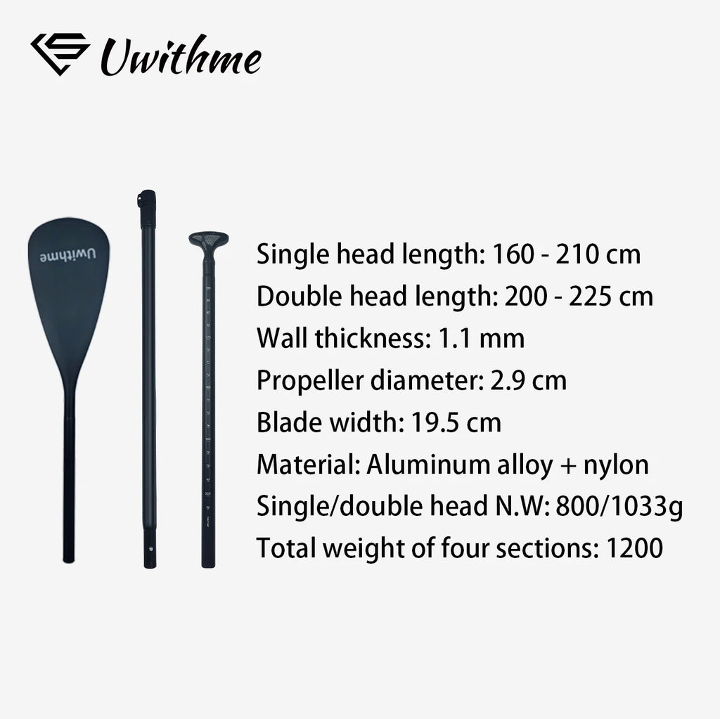 Adjustable Aluminum Alloy Paddle surfboard.