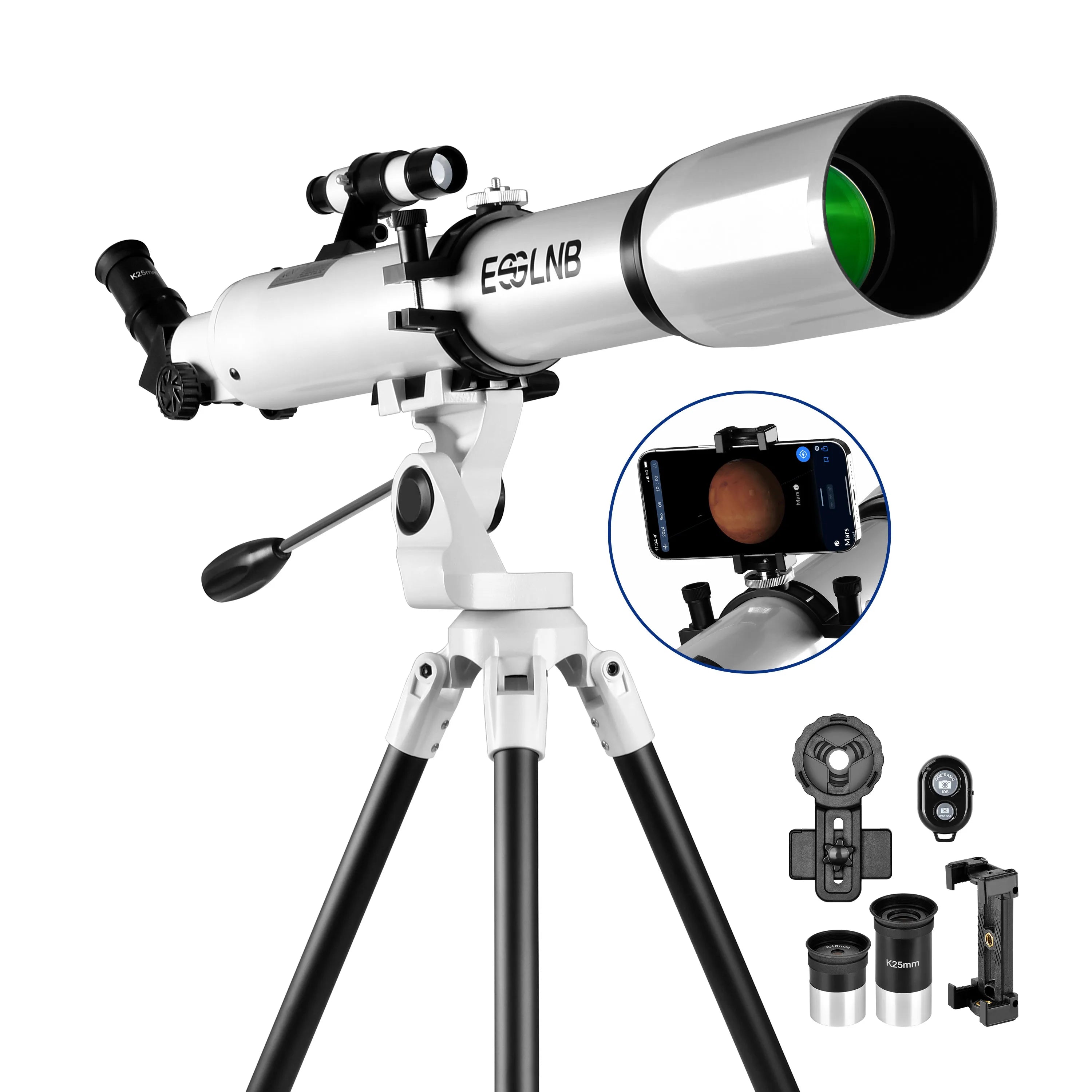 ESSLNB 80mm Aperture 700mm Astronomy Telescope.