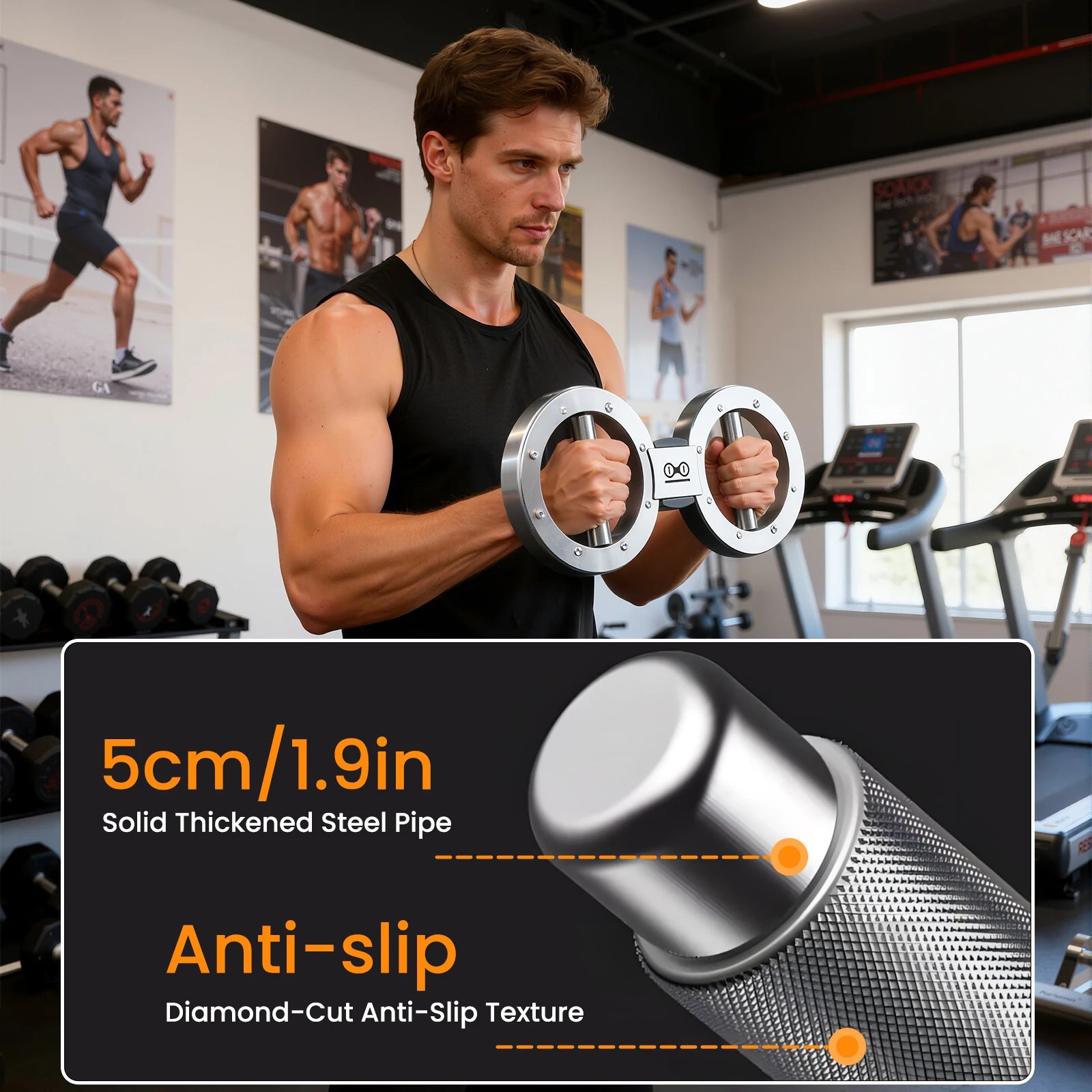 Rotator Machine Multifunctional Grip Strength Trainer.