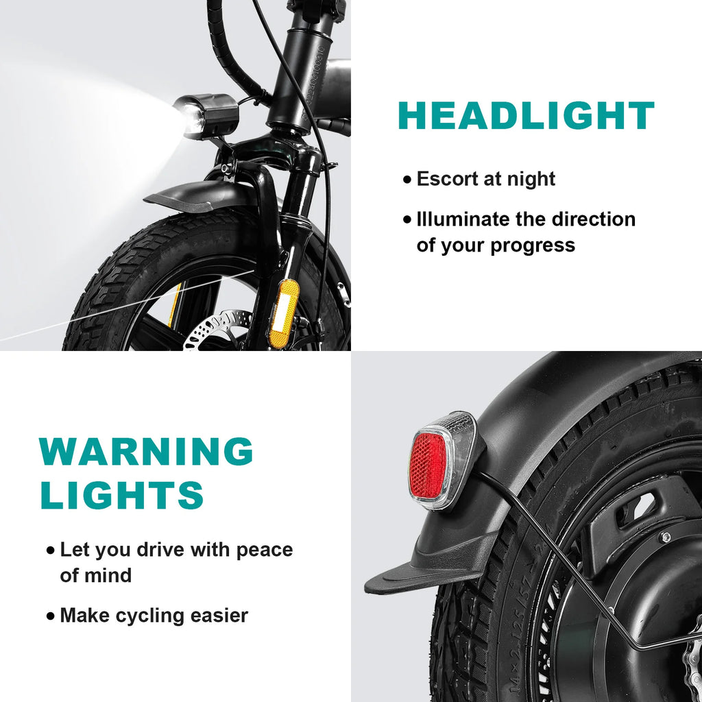 Adult Electric Bike, 20 MPH,560W Motor,48V Removable Battery.