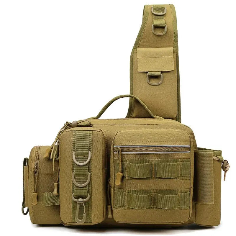 Fishing Tackle Backpack Lure Box Gear Storage Bag.