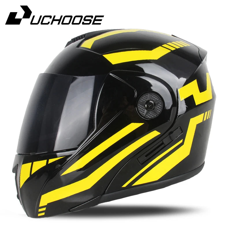 Unisex Racing Motobiker Flip Up Helmets.