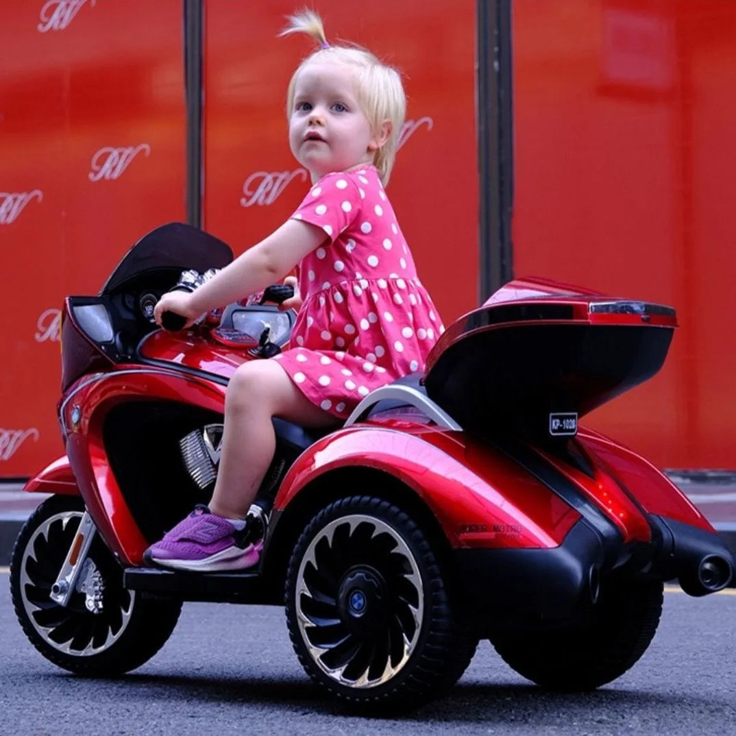 New Children's Electric Motorcycle Ride on 3-12 Years Old.