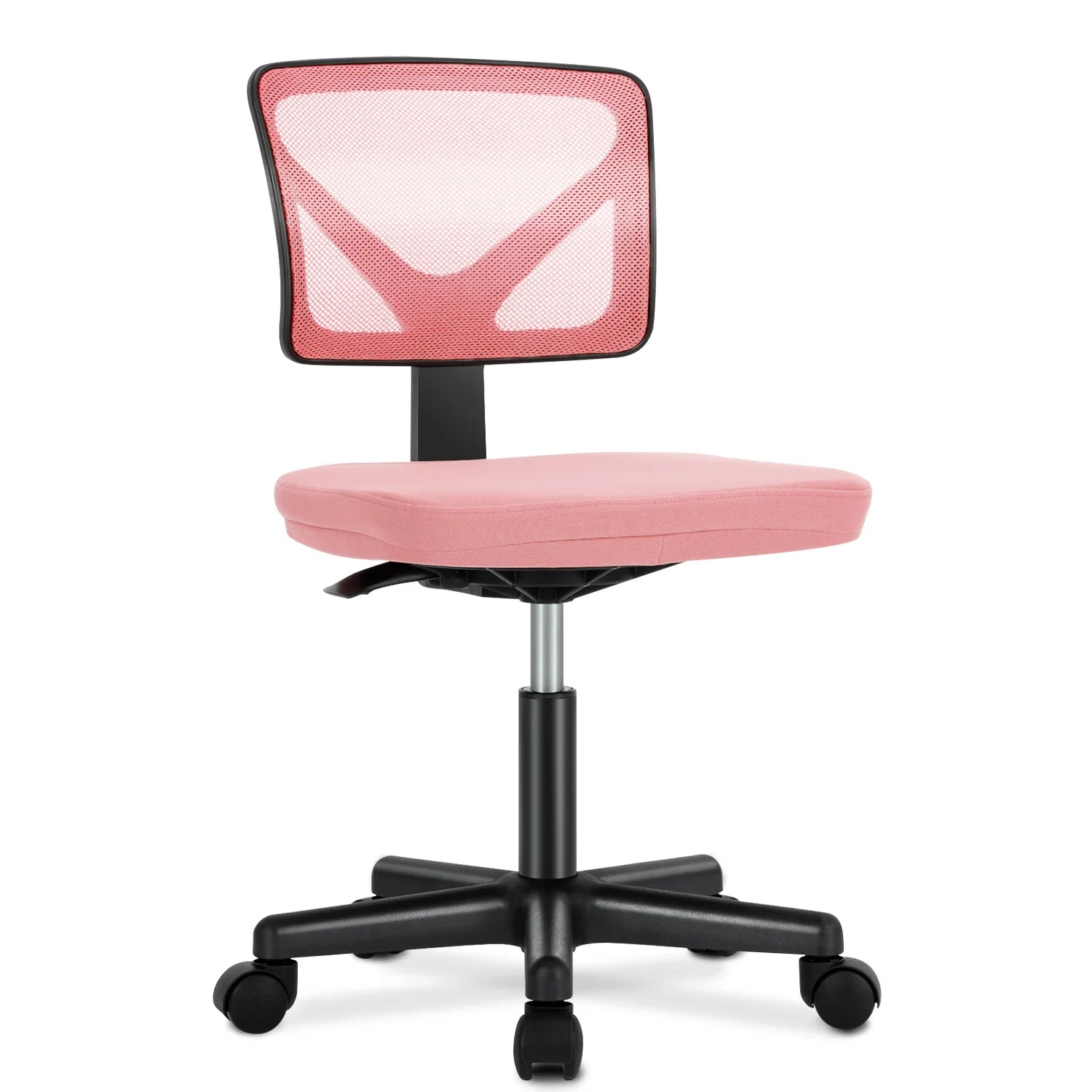 JHK Mesh with Lumbar Support Armless Office Chair