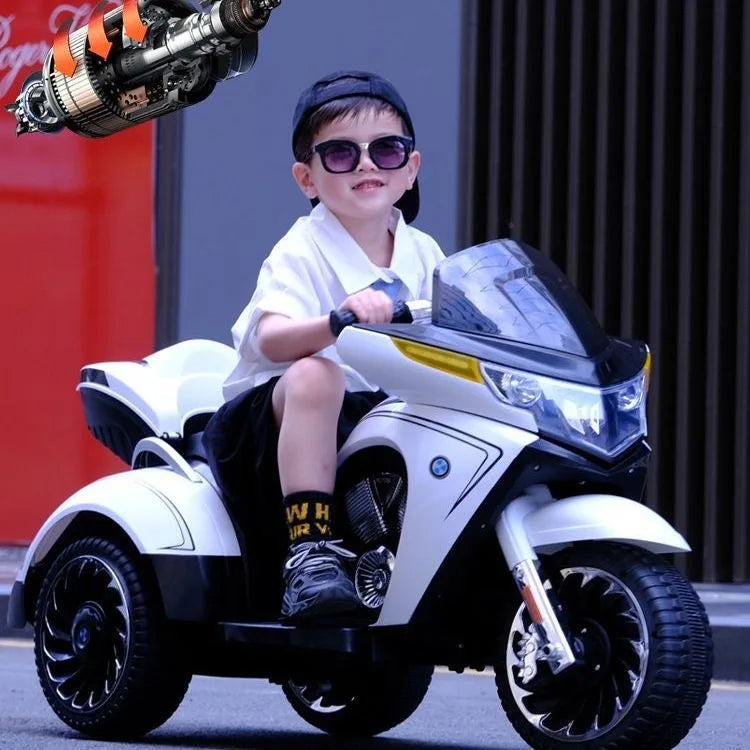 New Children's Electric Motorcycle Ride on 3-12 Years Old.