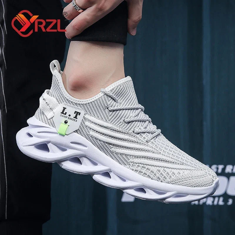 Men Sports Running Black Jogging Shoes Casual Sneakers Outdoor