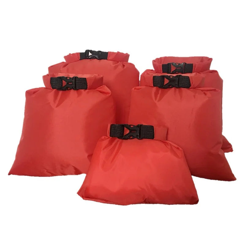 5pcs Waterproof Dry Bag for Camping Drifting Hiking, Swimming and Rafting.